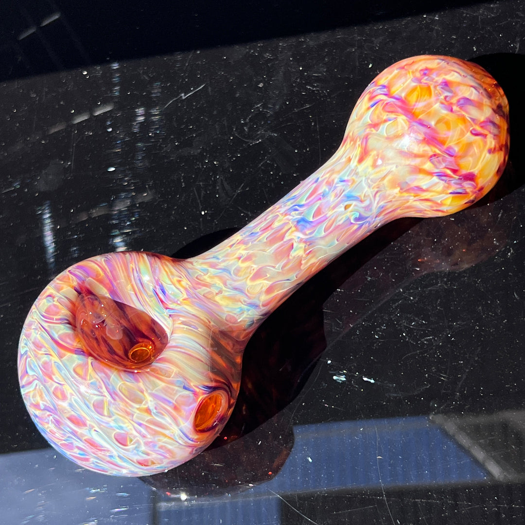 Multi-colored Jumbo Spoon Glass Pipe Jedi Glassworks   