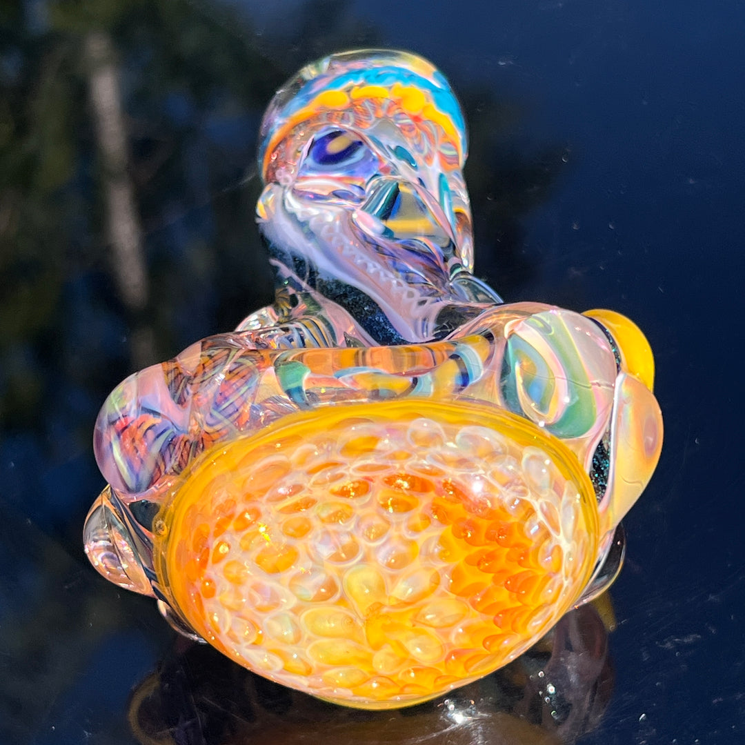 Molten Thick and Twisted Pipe Glass Pipe Molten Imagination