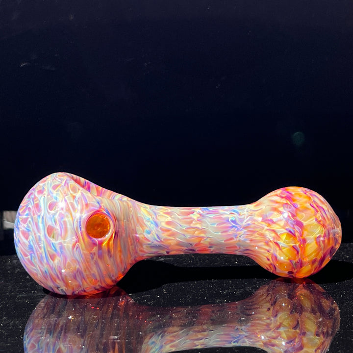 Multi-colored Jumbo Spoon Glass Pipe Jedi Glassworks   