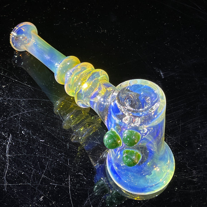 Silver Fumed Hash Hammer Glass Pipe Crondo Glassics   