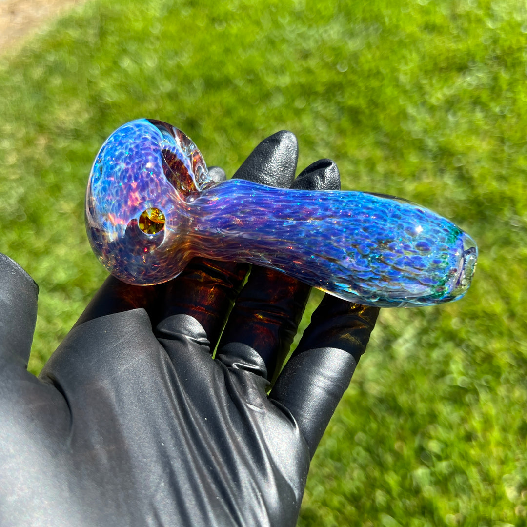 Purple Nebula Space Dust Glass Pipe Glass Pipe Tako Glass   