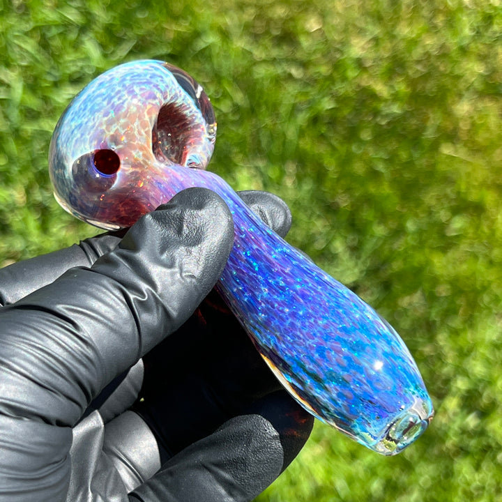 Purple Nebula Space Dust Glass Pipe Glass Pipe Tako Glass   