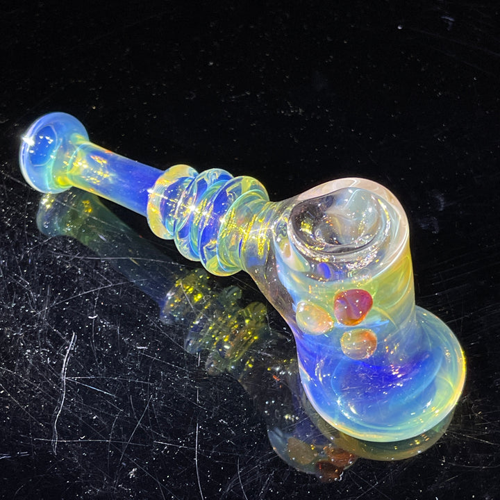 Silver Fumed Hash Hammer Glass Pipe Crondo Glassics   