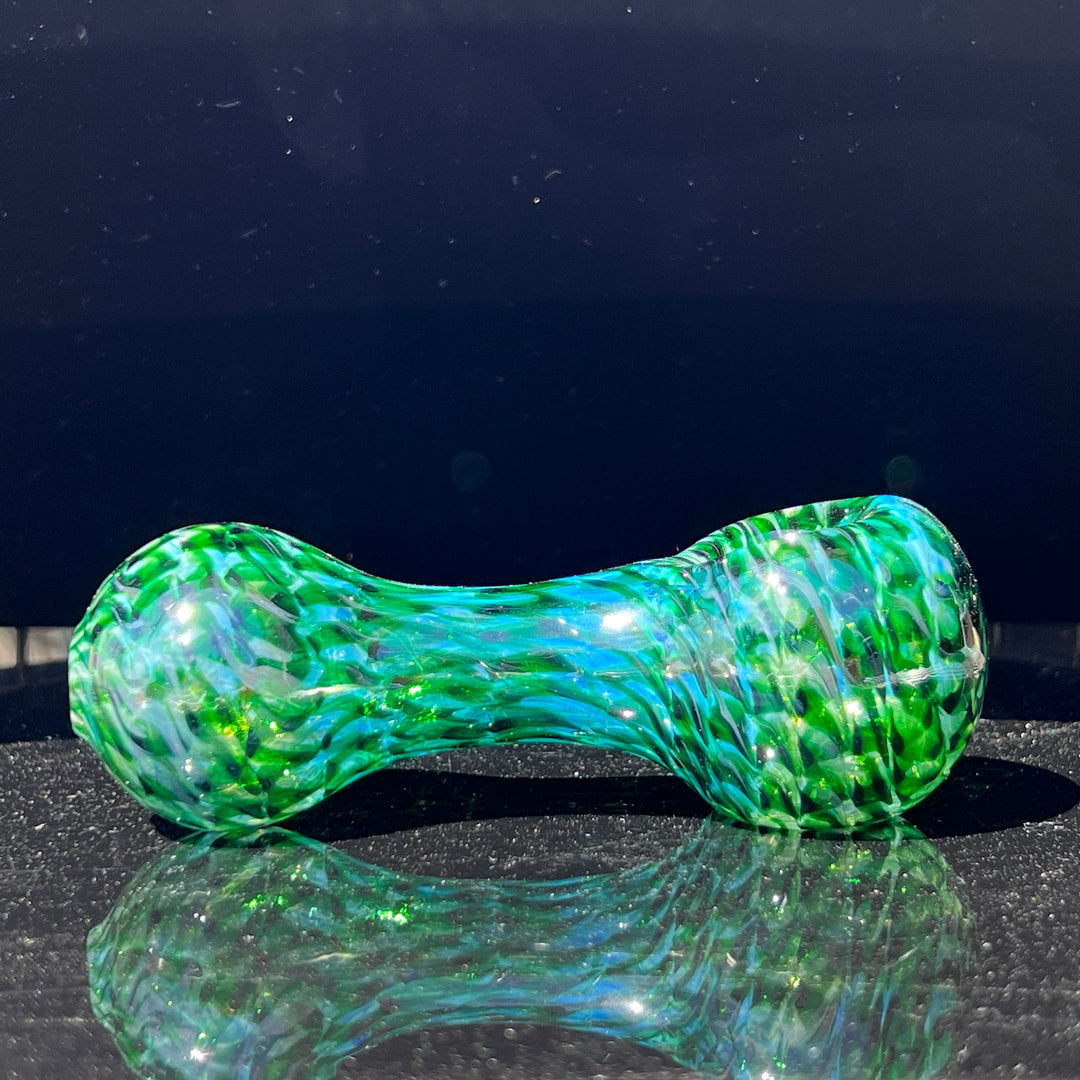 Experimental Green Jumbo Spoon Glass Pipe Jedi Glassworks   