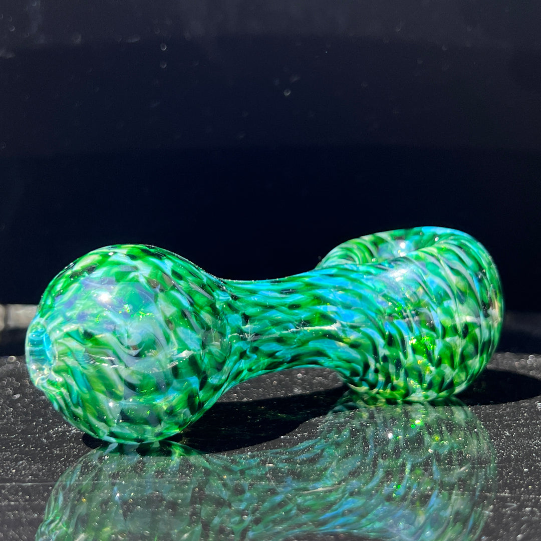 Experimental Green Jumbo Spoon Glass Pipe Jedi Glassworks   