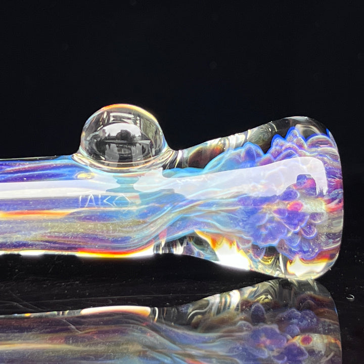 Tiffany's Nebula Chillum Glass Pipe Tako Glass   