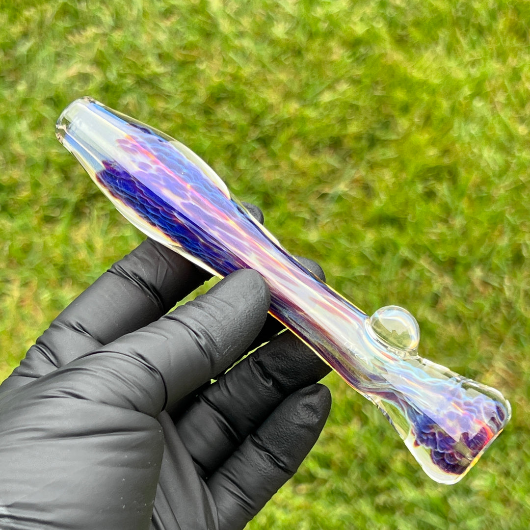 Tiffany's Nebula Chillum Glass Pipe Tako Glass   