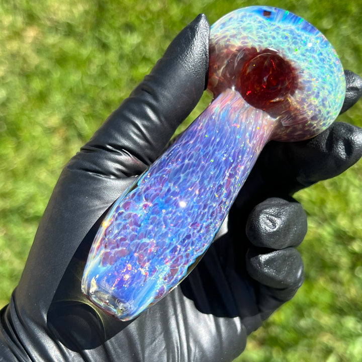 Purple Nebula Space Dust Glass Pipe Glass Pipe Tako Glass   