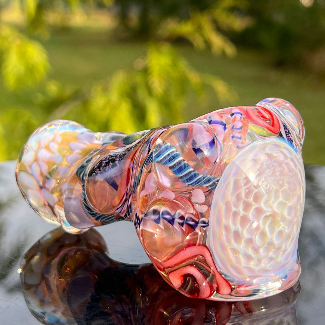 Molten Thick and Twisted Pipe Glass Pipe Molten Imagination