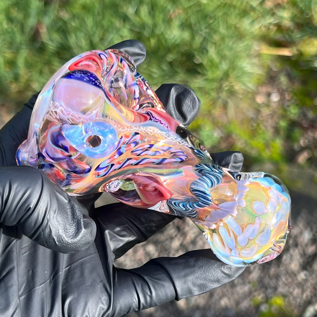 Molten Thick and Twisted Pipe Glass Pipe Molten Imagination