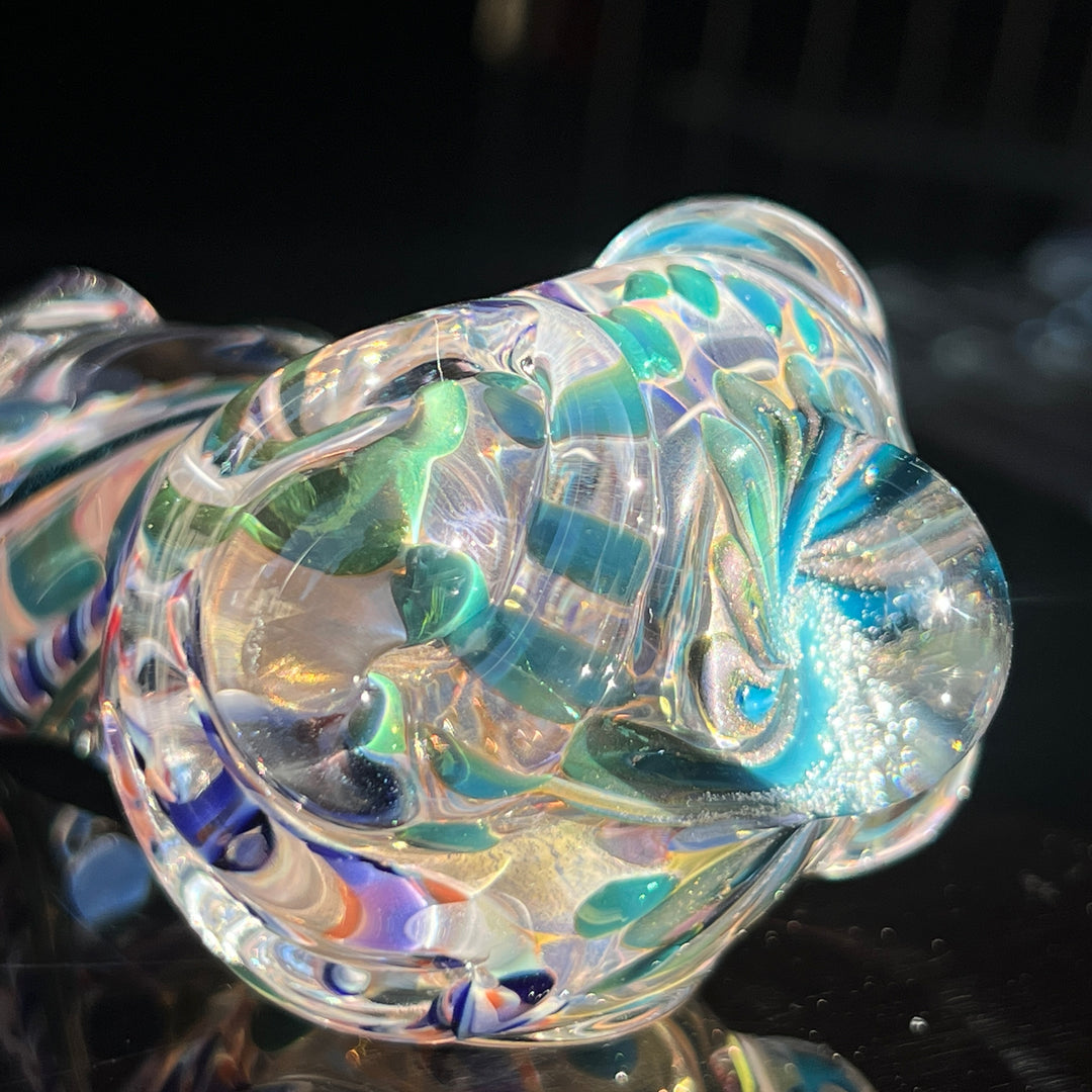 Molten Twisted Chaos Spoon Glass Pipe Molten Imagination