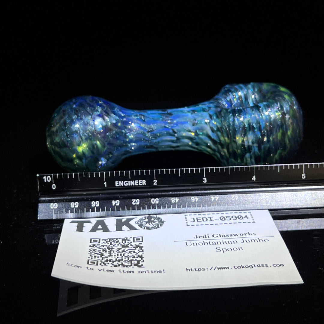 Unobtanium Jumbo Spoon Glass Pipe Jedi Glassworks   