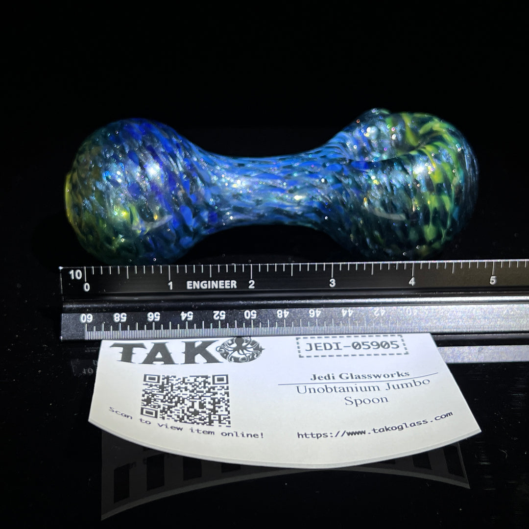 Unobtanium Jumbo Spoon Glass Pipe Jedi Glassworks   