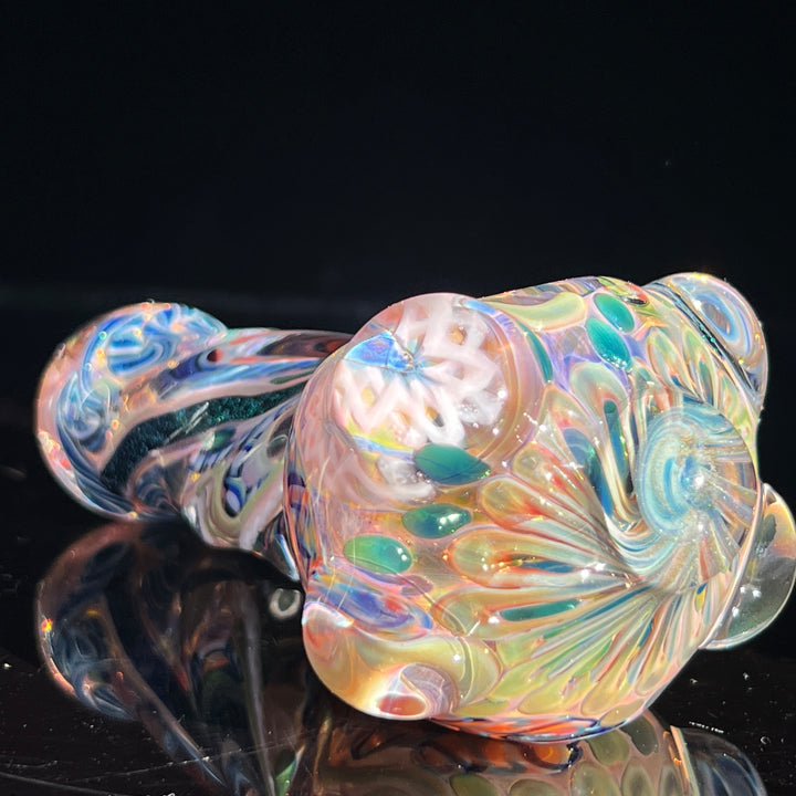 Molten Twisted Chaos Spoon Glass Pipe Molten Imagination