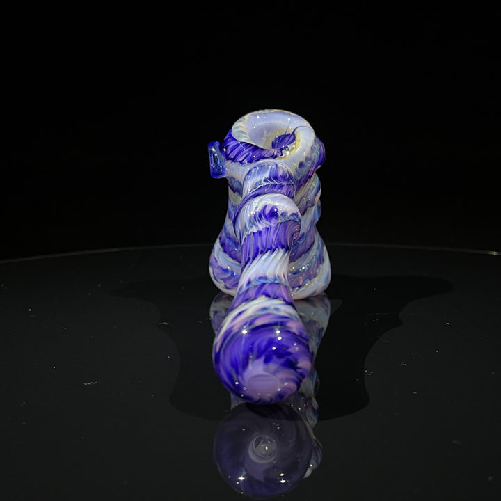 Cheshire Purple Bubbler Glass Pipe Jedi Glassworks