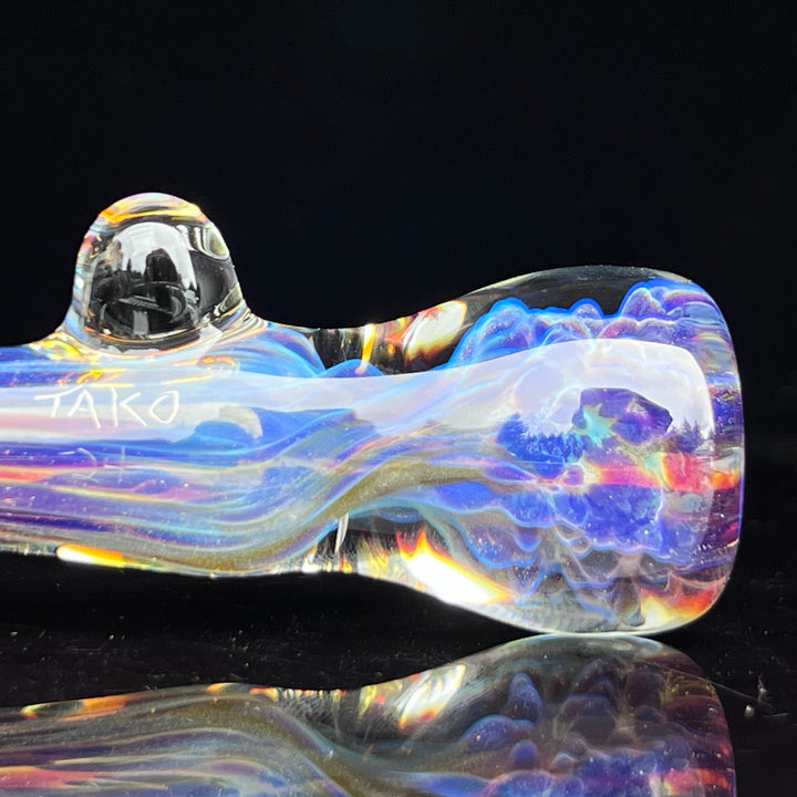 Tiffany's Nebula Chillum Glass Pipe Tako Glass   