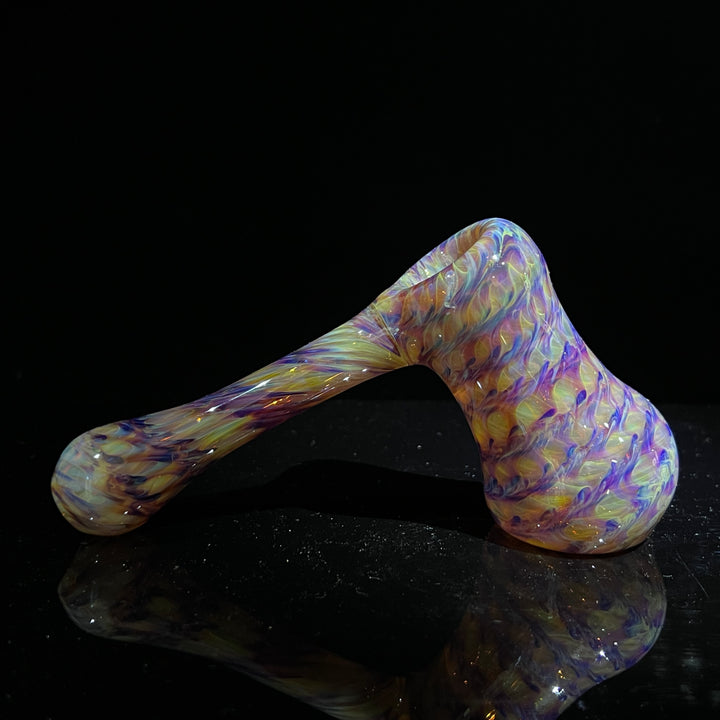 Multi-Color Hammer Bubbler Glass Pipe Jedi Glassworks   