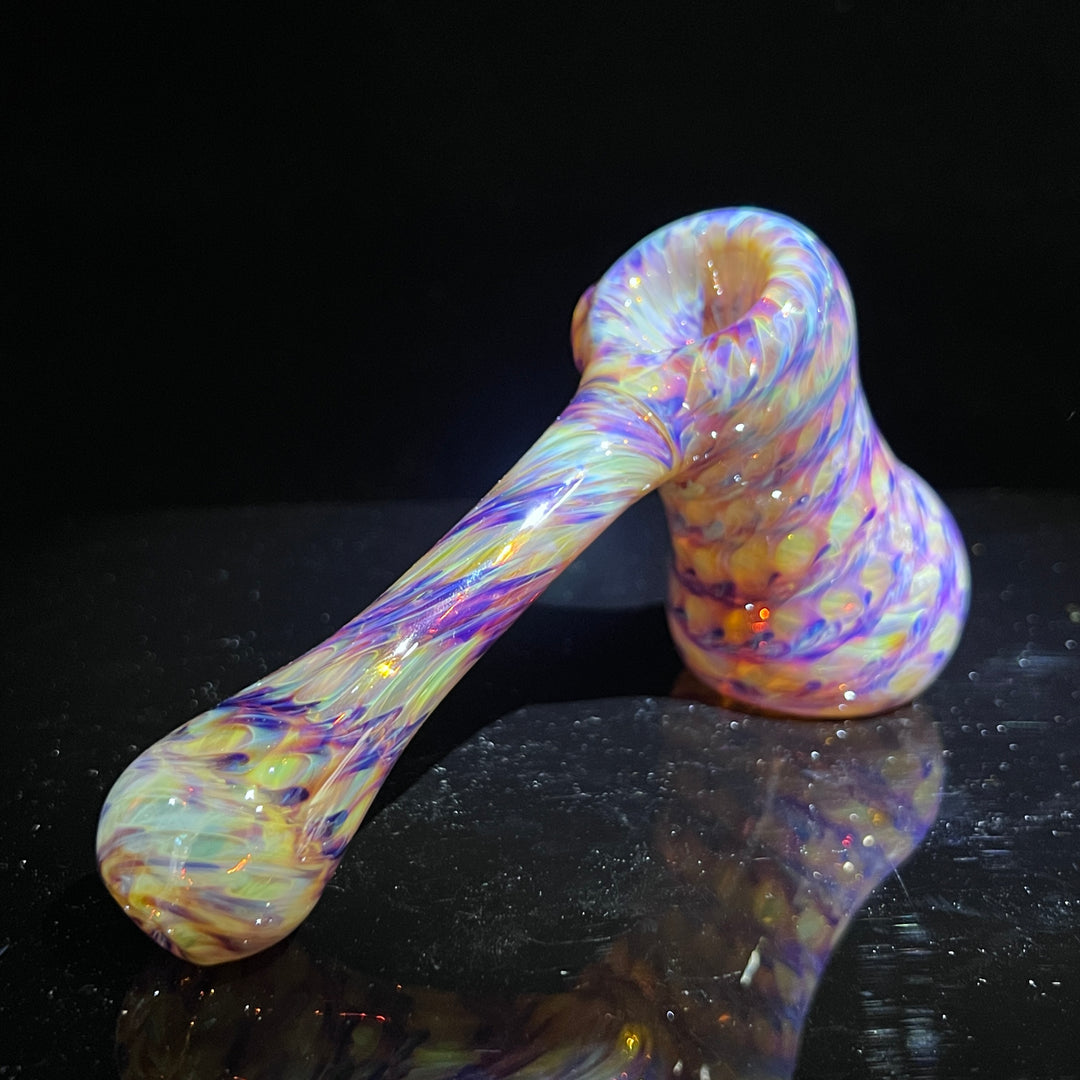 Multi-Color Hammer Bubbler Glass Pipe Jedi Glassworks   