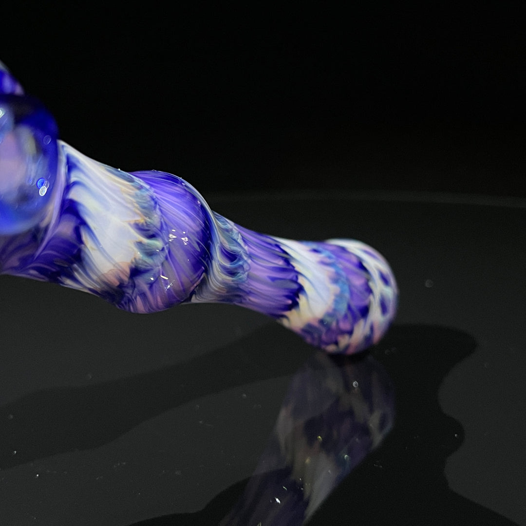 Cheshire Purple Bubbler Glass Pipe Jedi Glassworks