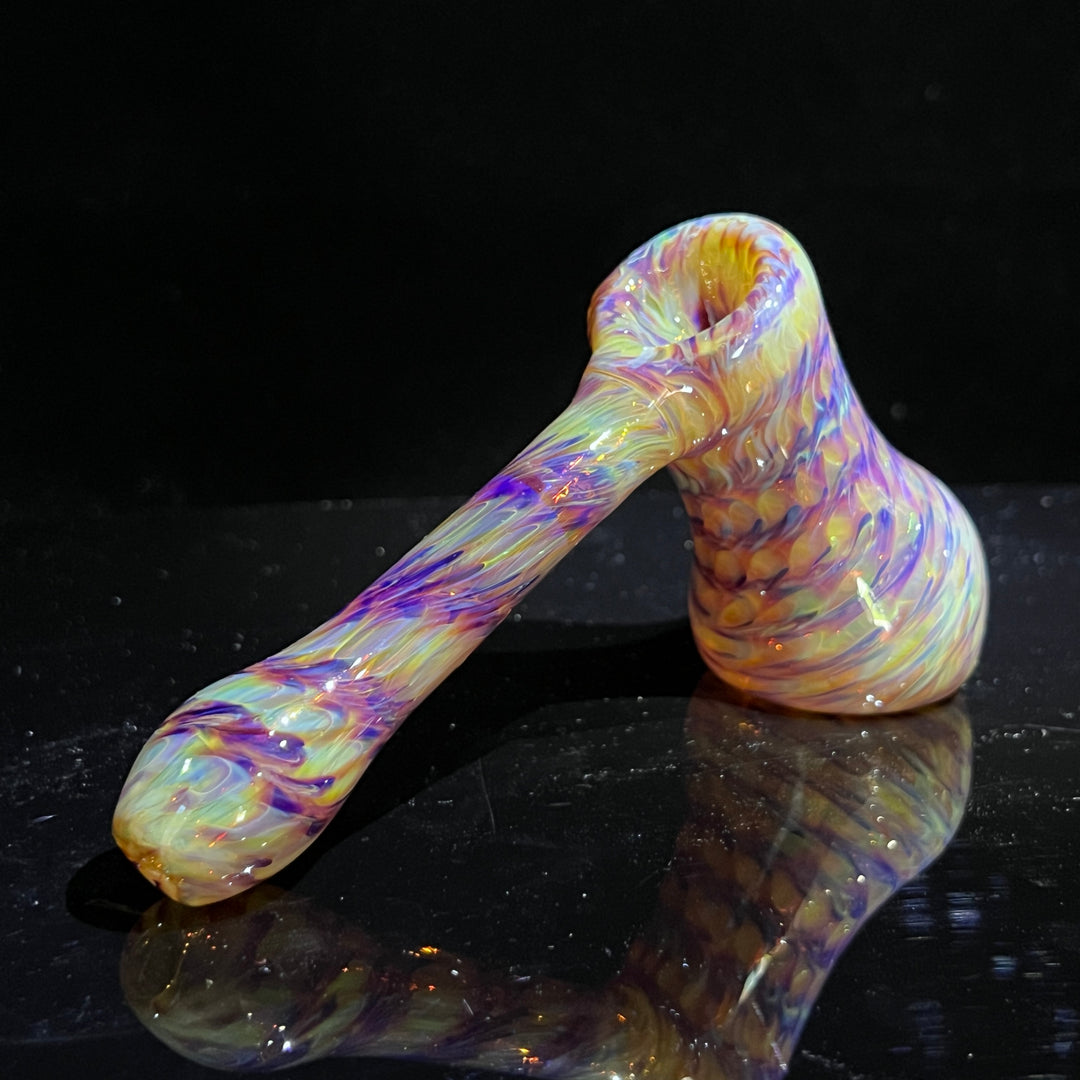 Multi-Color Hammer Bubbler Glass Pipe Jedi Glassworks   