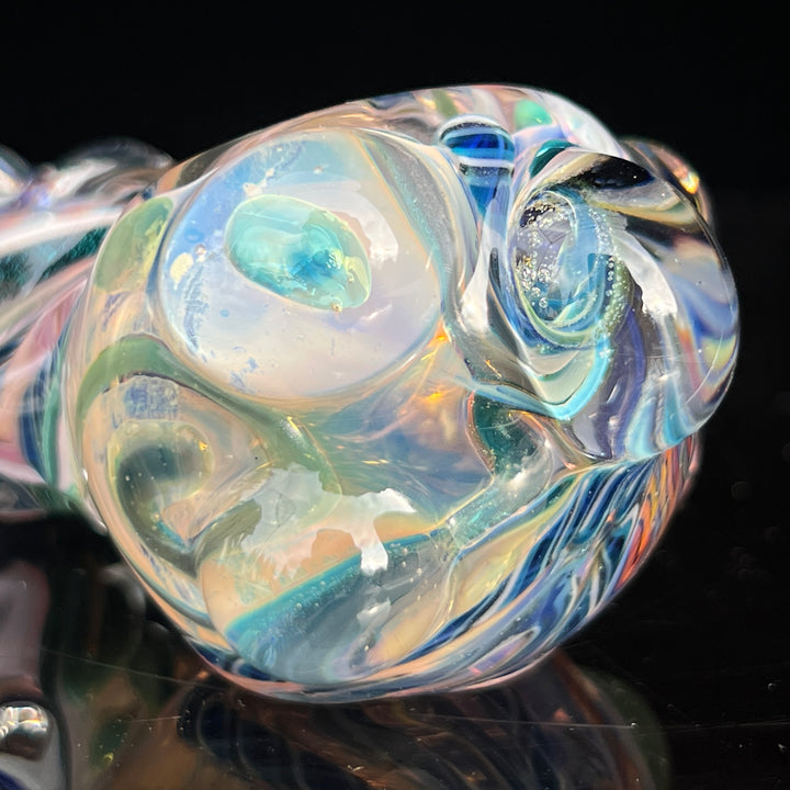 Molten Twisted Chaos Spoon Glass Pipe Molten Imagination