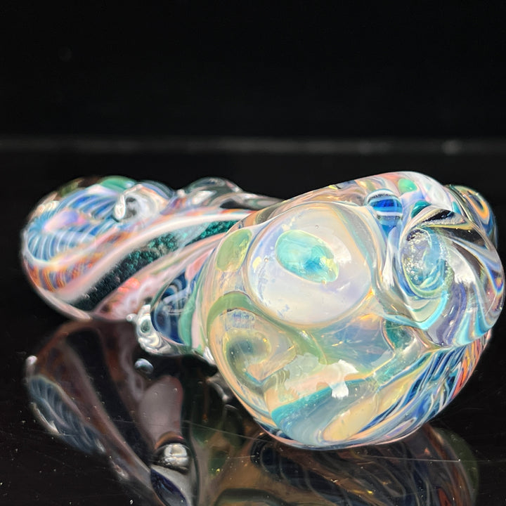 Molten Twisted Chaos Spoon Glass Pipe Molten Imagination