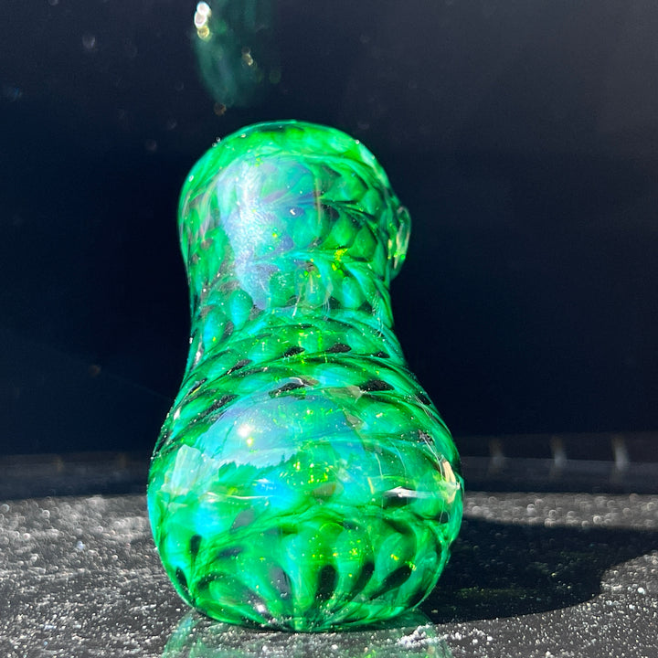 Experimental Green Hammer Bubbler Glass Pipe Jedi Glassworks   