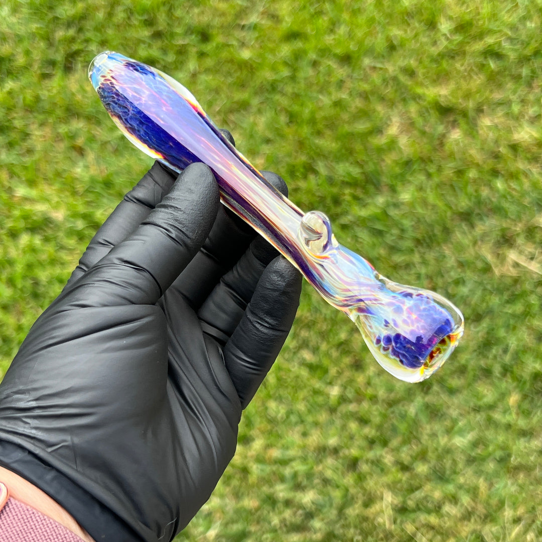 Tiffany's Nebula Chillum Glass Pipe Tako Glass   