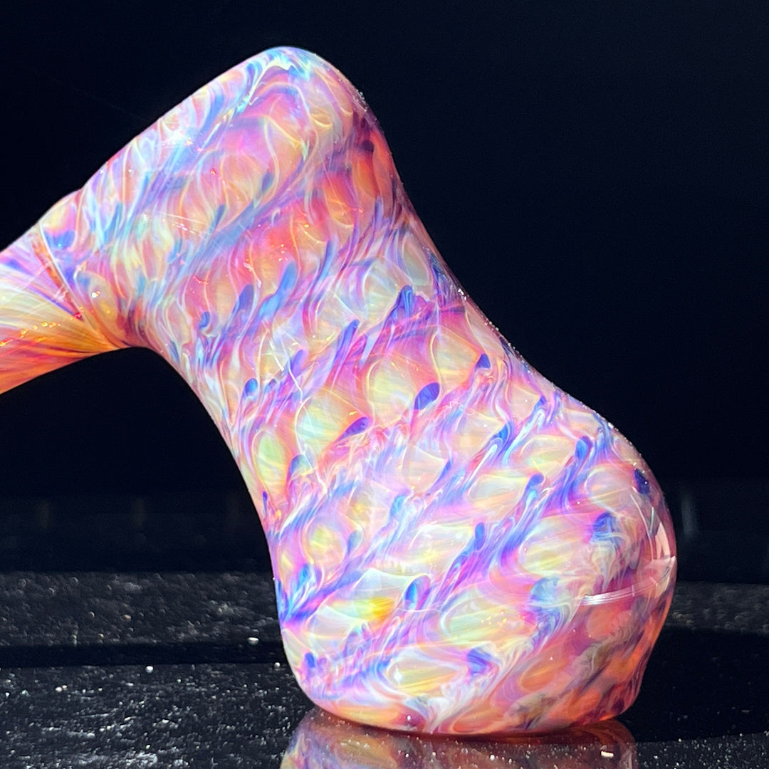 Multi-Color Hammer Bubbler Glass Pipe Jedi Glassworks   