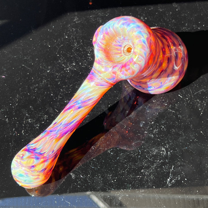 Multi-Color Hammer Bubbler Glass Pipe Jedi Glassworks   