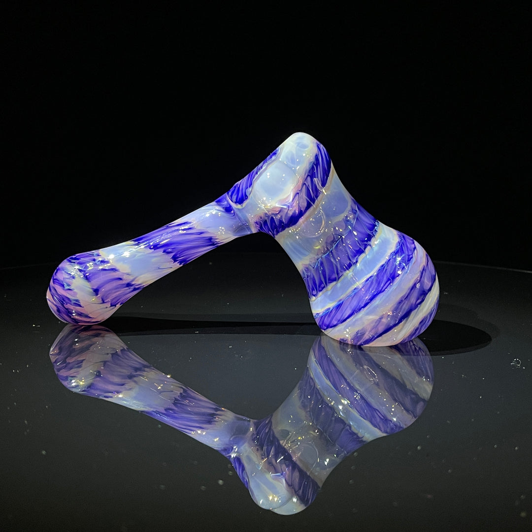 Cheshire Purple Bubbler Glass Pipe Jedi Glassworks