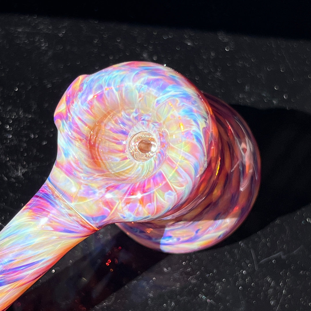 Multi-Color Hammer Bubbler Glass Pipe Jedi Glassworks   