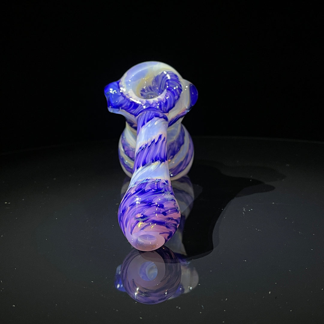 Cheshire Purple Bubbler Glass Pipe Jedi Glassworks