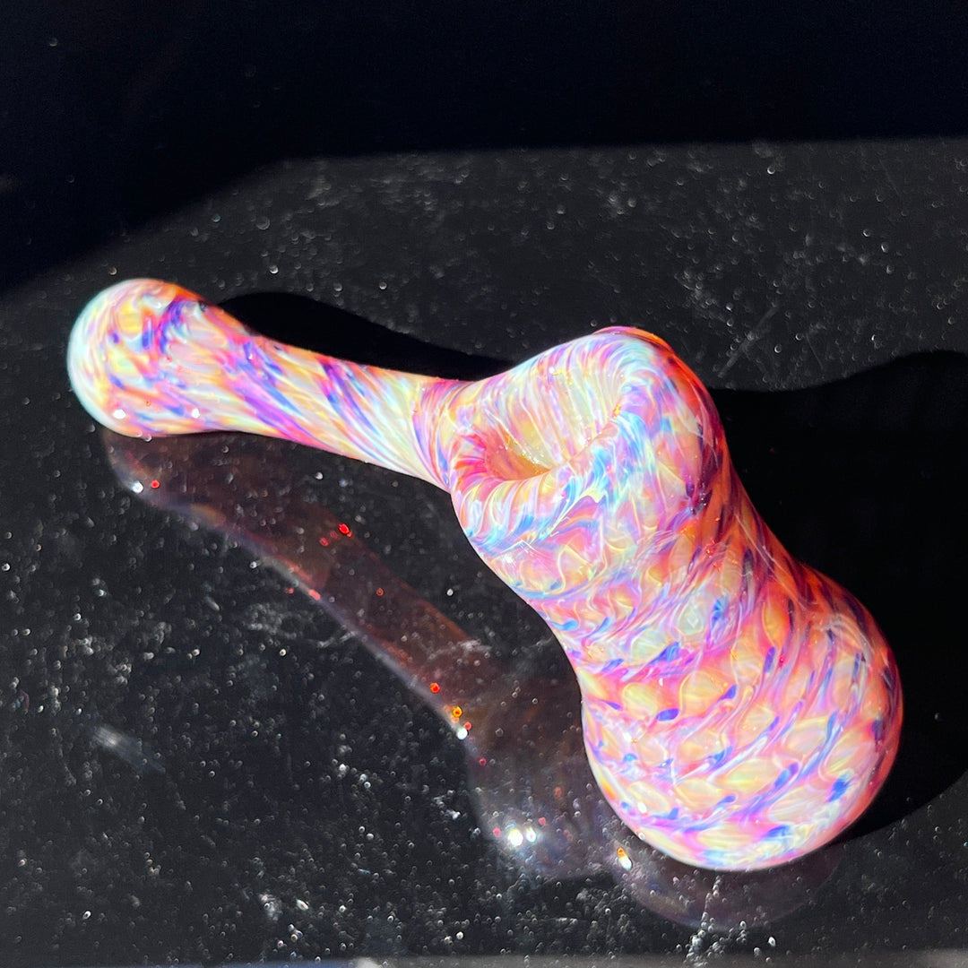 Multi-Color Hammer Bubbler Glass Pipe Jedi Glassworks   