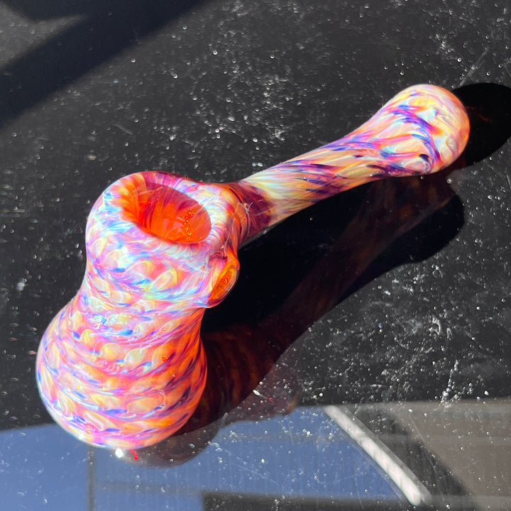 Multi-Color Hammer Bubbler Glass Pipe Jedi Glassworks   