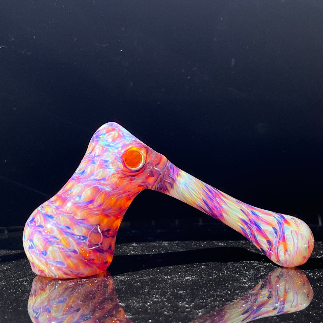 Multi-Color Hammer Bubbler Glass Pipe Jedi Glassworks   