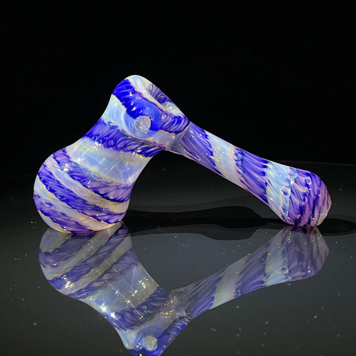 Cheshire Purple Bubbler Glass Pipe Jedi Glassworks