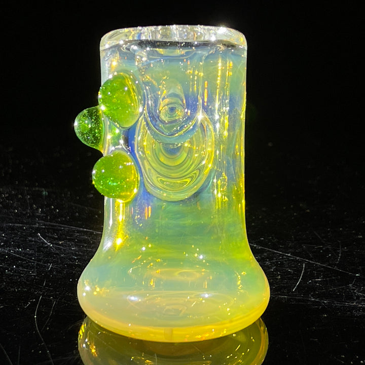 Silver Fumed Hash Hammer Glass Pipe Crondo Glassics   