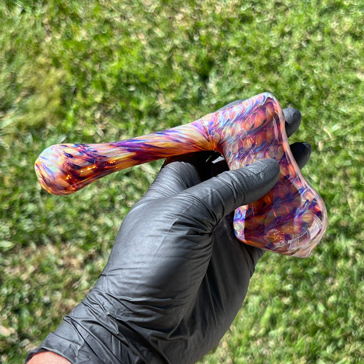 Multi-Color Hammer Bubbler Glass Pipe Jedi Glassworks   