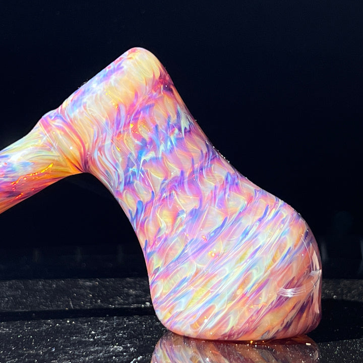 Multi-Color Hammer Bubbler Glass Pipe Jedi Glassworks   