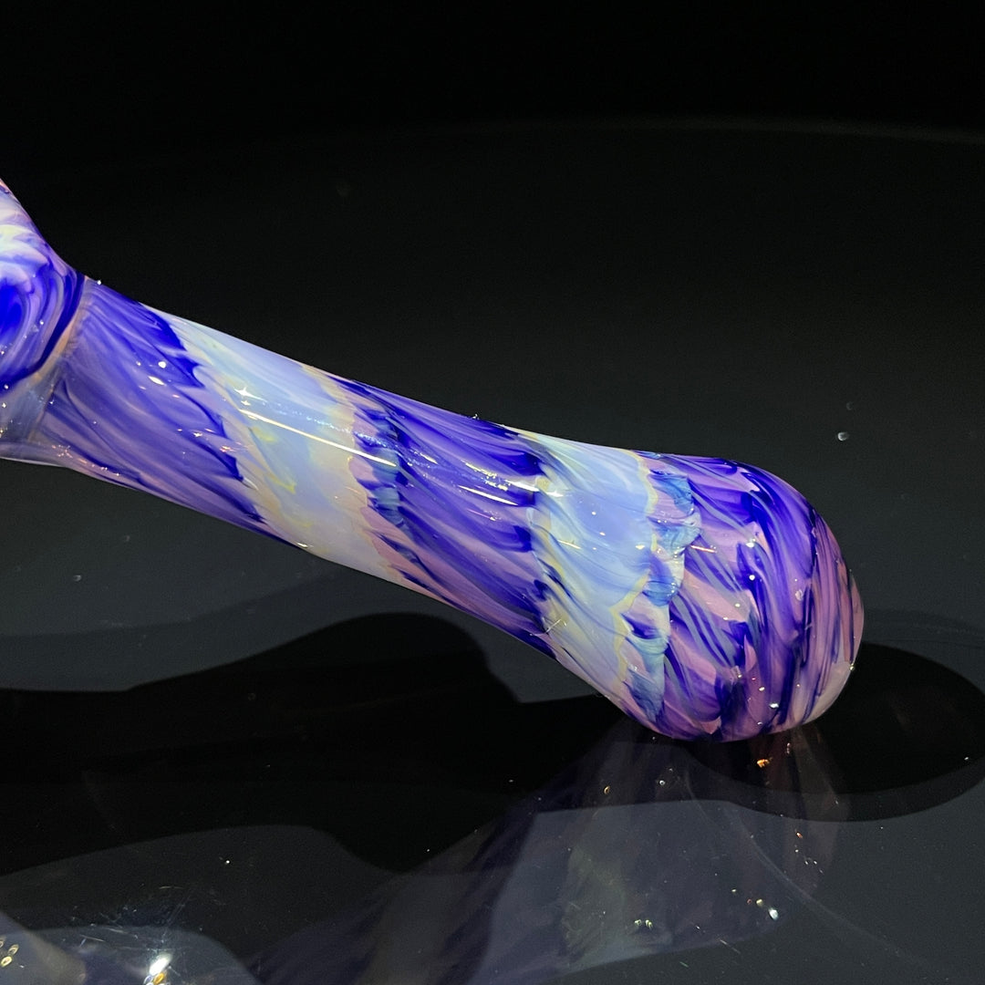 Cheshire Purple Bubbler Glass Pipe Jedi Glassworks