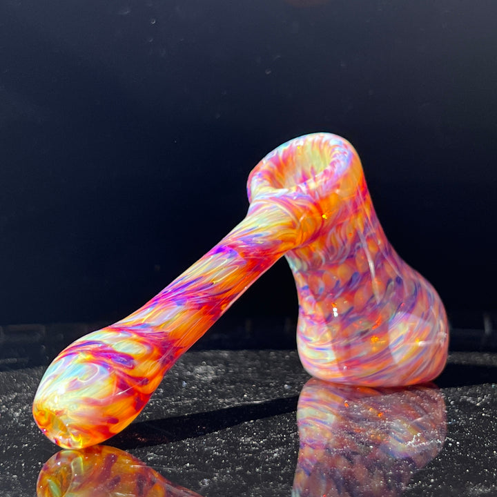 Multi-Color Hammer Bubbler Glass Pipe Jedi Glassworks   