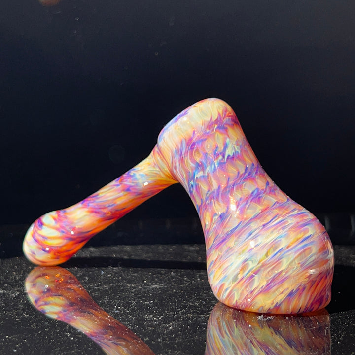 Multi-Color Hammer Bubbler Glass Pipe Jedi Glassworks   