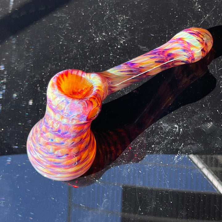 Multi-Color Hammer Bubbler Glass Pipe Jedi Glassworks   