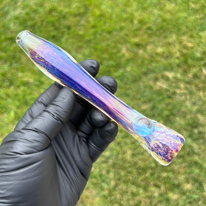 Tiffany's Nebula Chillum Glass Pipe Tako Glass   