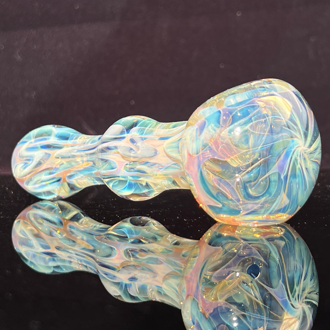 Large Ghost Flame Pipe Glass Pipe Tiny Mike   