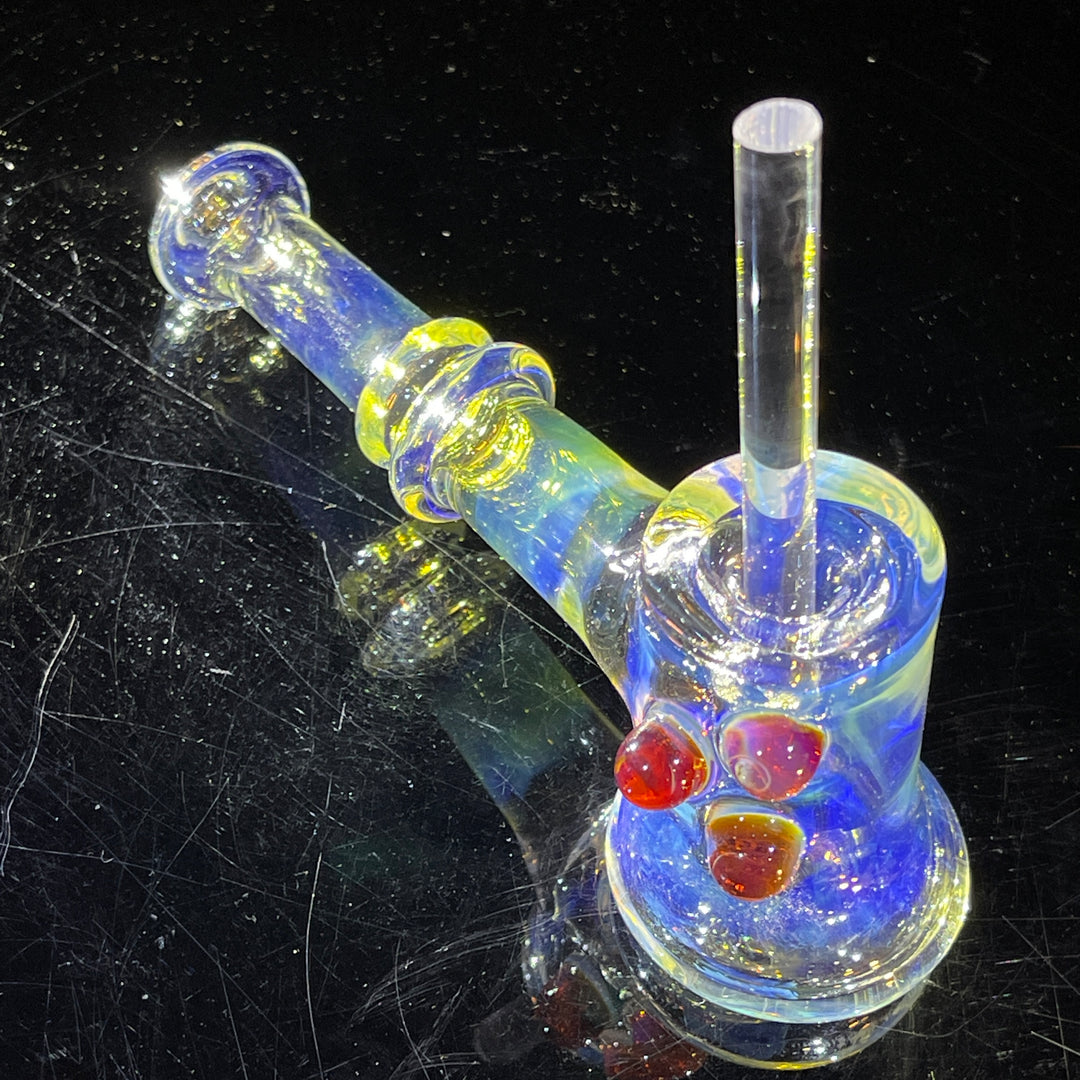 Silver Fumed Hash Hammer Glass Pipe Crondo Glassics   