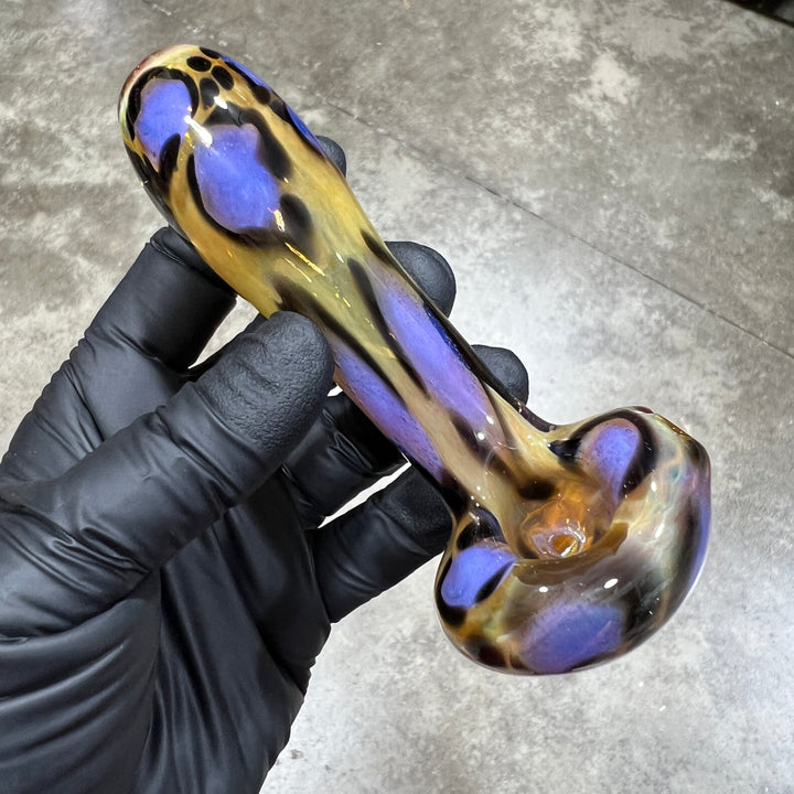 Leopard Pipe Glass Pipe Beezy Glass   