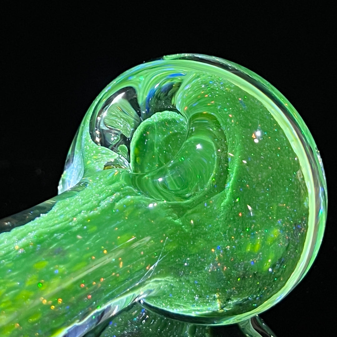 Egyptian Seaweed Crushed Opal Pipe Glass Pipe Tako Glass   