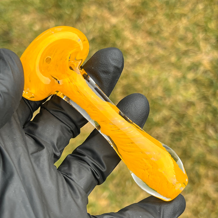 Tangerine Pocket Pipe Glass Pipe Beezy Glass